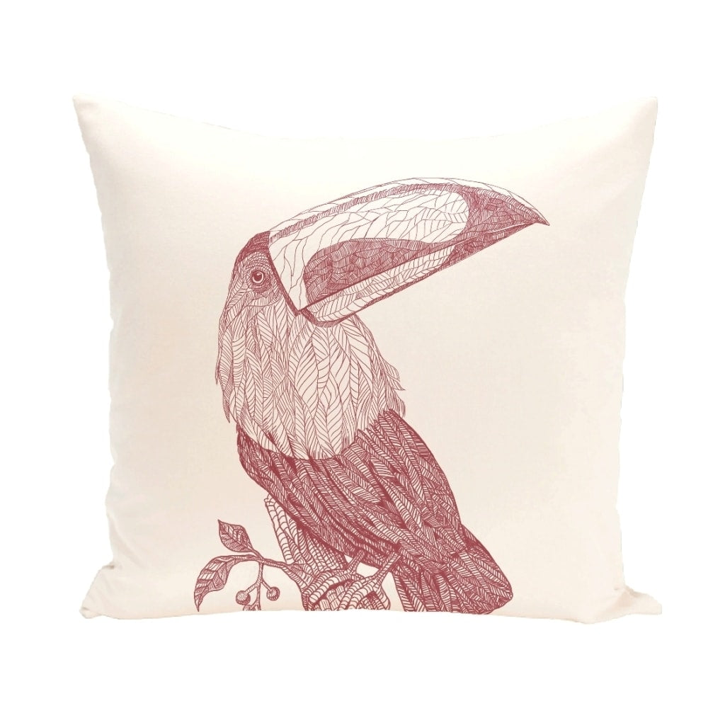 Pelican Design 16 Inch Decorative Pillow