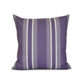 16 X 16 Inch Dashing Stripe Stripe Print Pillow Navy Blue