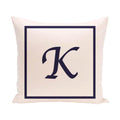 16 X 16 Inch Monogram Print Decorative Pillow