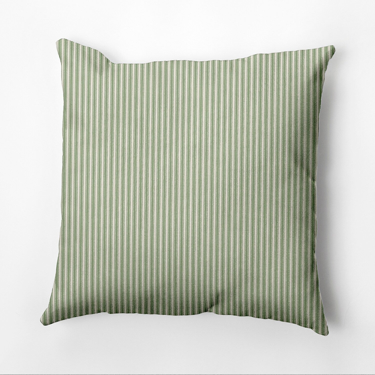 16 X 16 Inch Ticking Stripe Outdoor Pillow