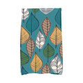 16 X 25 Inch Autumn Leaves Floral Print Kitchen Towel