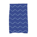 16 X 25 Inch Harlequin Stripe Geometric Print Hand Towel