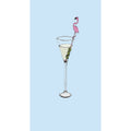 18 X 30 Inch Martini Glass Flamingo Geometric Print Kitchen Towel