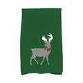 16 X 25 Inch Merry Deer Animal Print Hand Towel