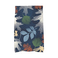 16 X 25 Inch Watercolor Leaves Floral Print Kitchen Towel