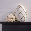 16.25 Resin Lattice White Chocolate Egg