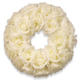 16.5 Inch Glittered Rose Wreath