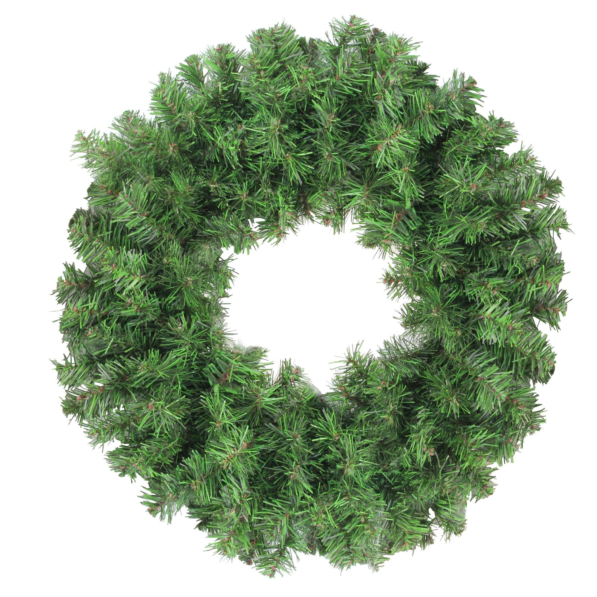 16 Colorado Spruce 2 Tone Artificial Christmas Wreath Unlit Green