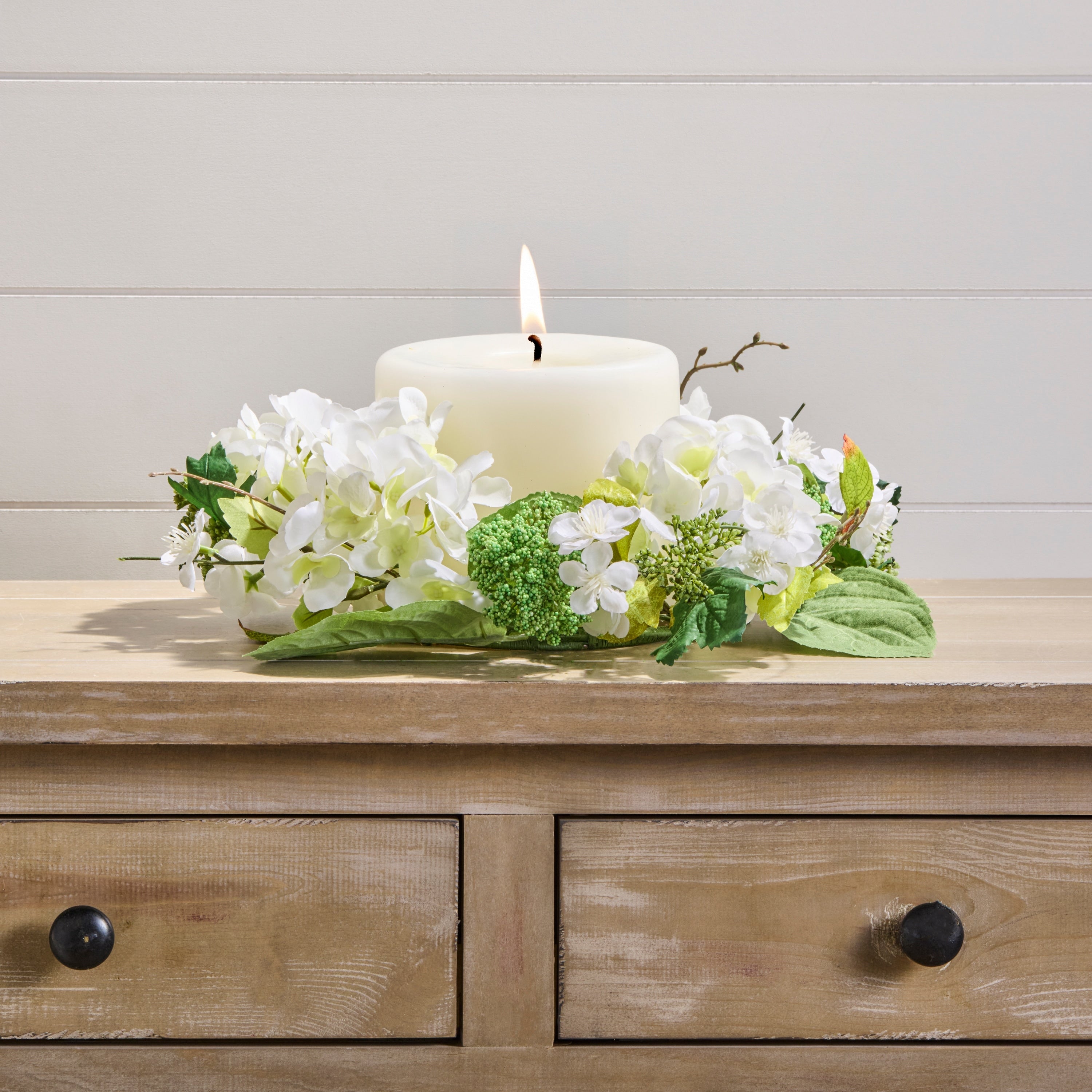 16 Garden Hydrangea Wreath