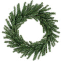 16 Mini Pine Artificial Christmas Wreath Unlit