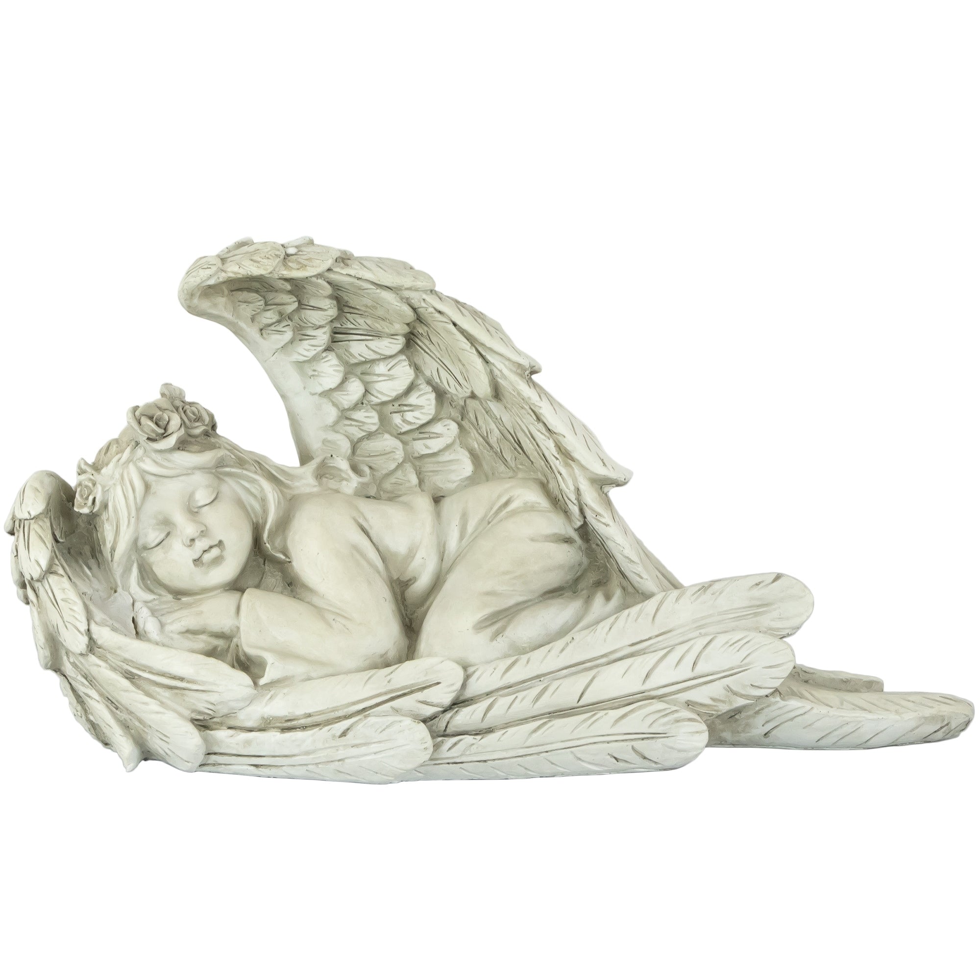 16 Sleeping Heavenly Angel Outdoor Garden Statue