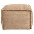 16 H Handwoven Jute Pouf