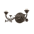 16 W Victorian 2 Lt Wall Sconce Hardware