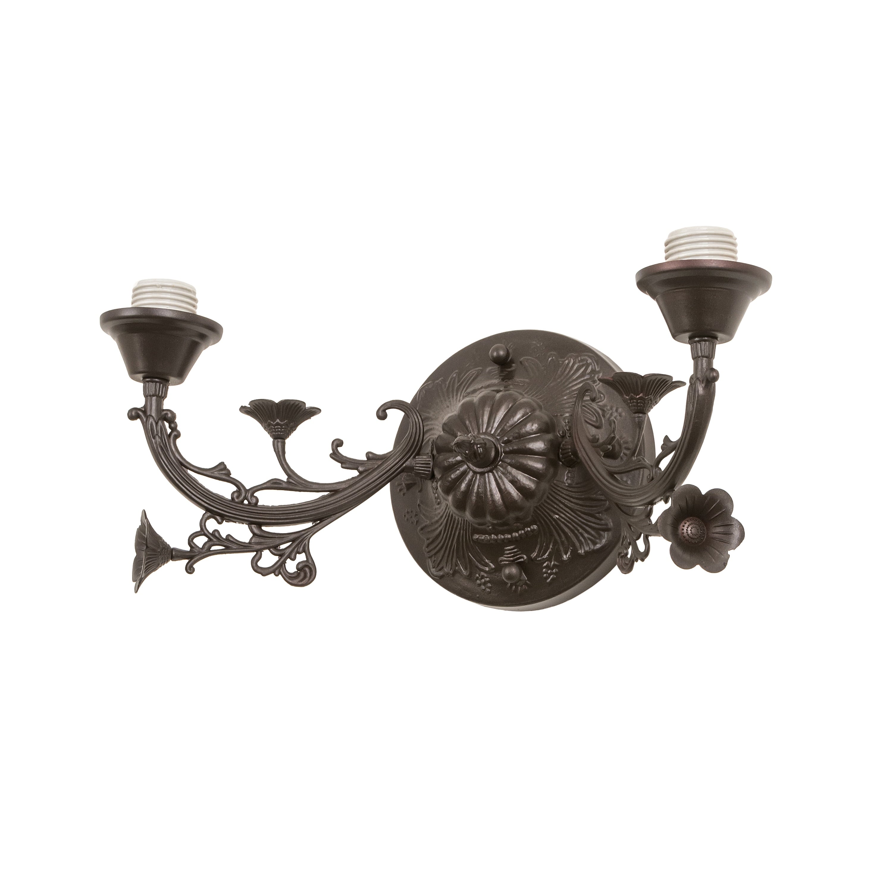 16 W Victorian 2 Lt Wall Sconce Hardware