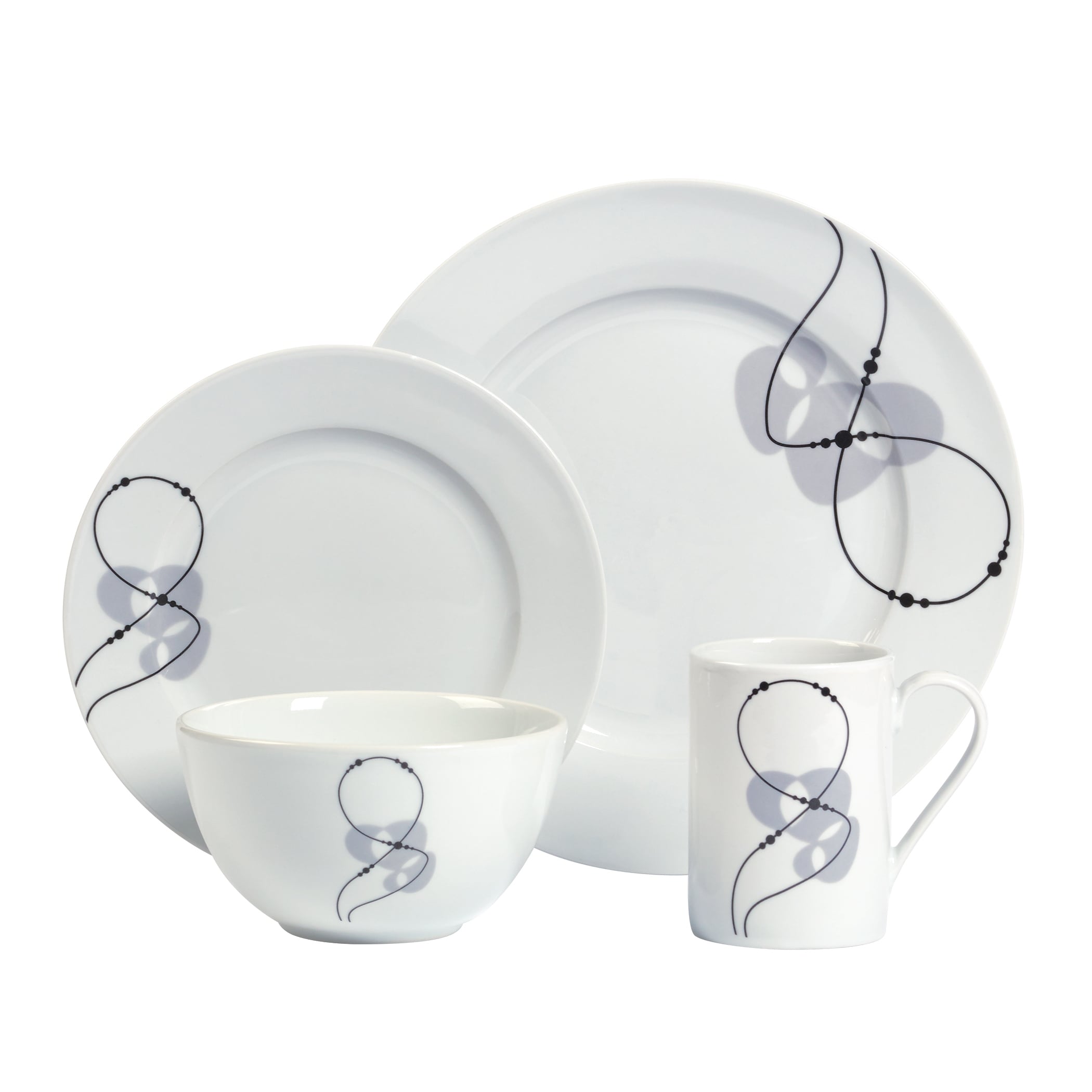 16Pc Dinnerware Set Jacqueline
