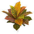 Nearly Natural 17 Inch Garden Croton Real Touch Artificial Plant Set Of 6