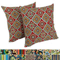 Blazing Needles 17 Inch Indoor Outdoor Throw Pillow Set Of 2 18