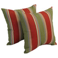 17 Inch Square Polyester Outdoor Throw Pillows Set Of 2
