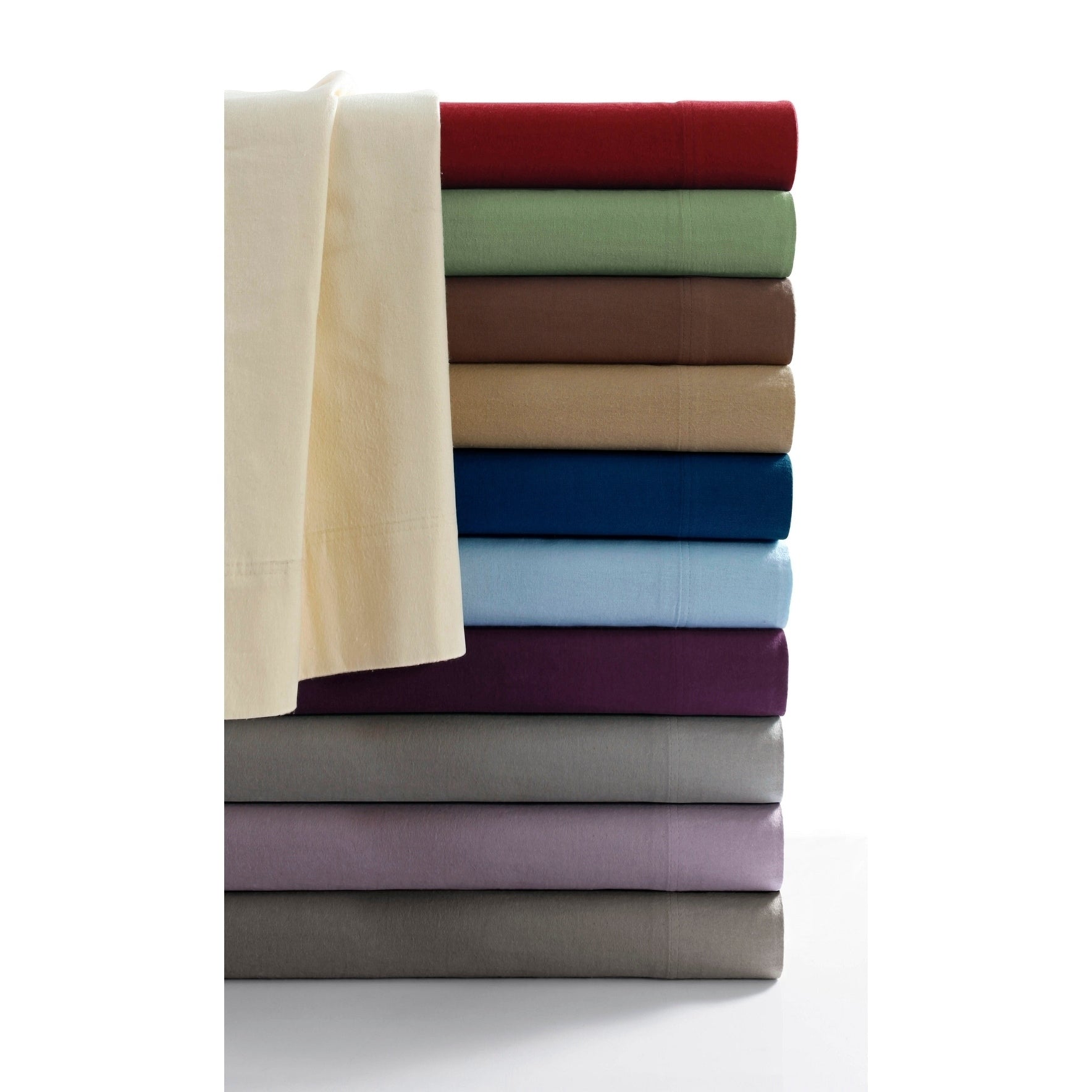 170 Gsm Cozy Flannel Solid Extra Deep Pocket Sheet Set