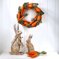 17 Jute Carrot Wreath