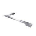 18 In. L Bar Support Bracket For 3 8 In. Glass Left Wall Installation