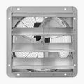 18 Inch Shutter Exhaust Fan Attic Vent Fan With 2200 Cfm Airflow Ac Motor Heavy Duty Steel Construction Low Noise For Shed