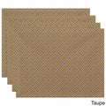 18 X 14 Inch Diamond Dots Geometric Print Placemat Set Of 4