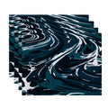 18 X 14 Inch Marble Geometric Print Placemat Set Of 4