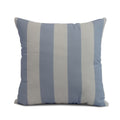 18 X 18 Inch Rugby Stripe Stripe Print Outdoor Pillow
