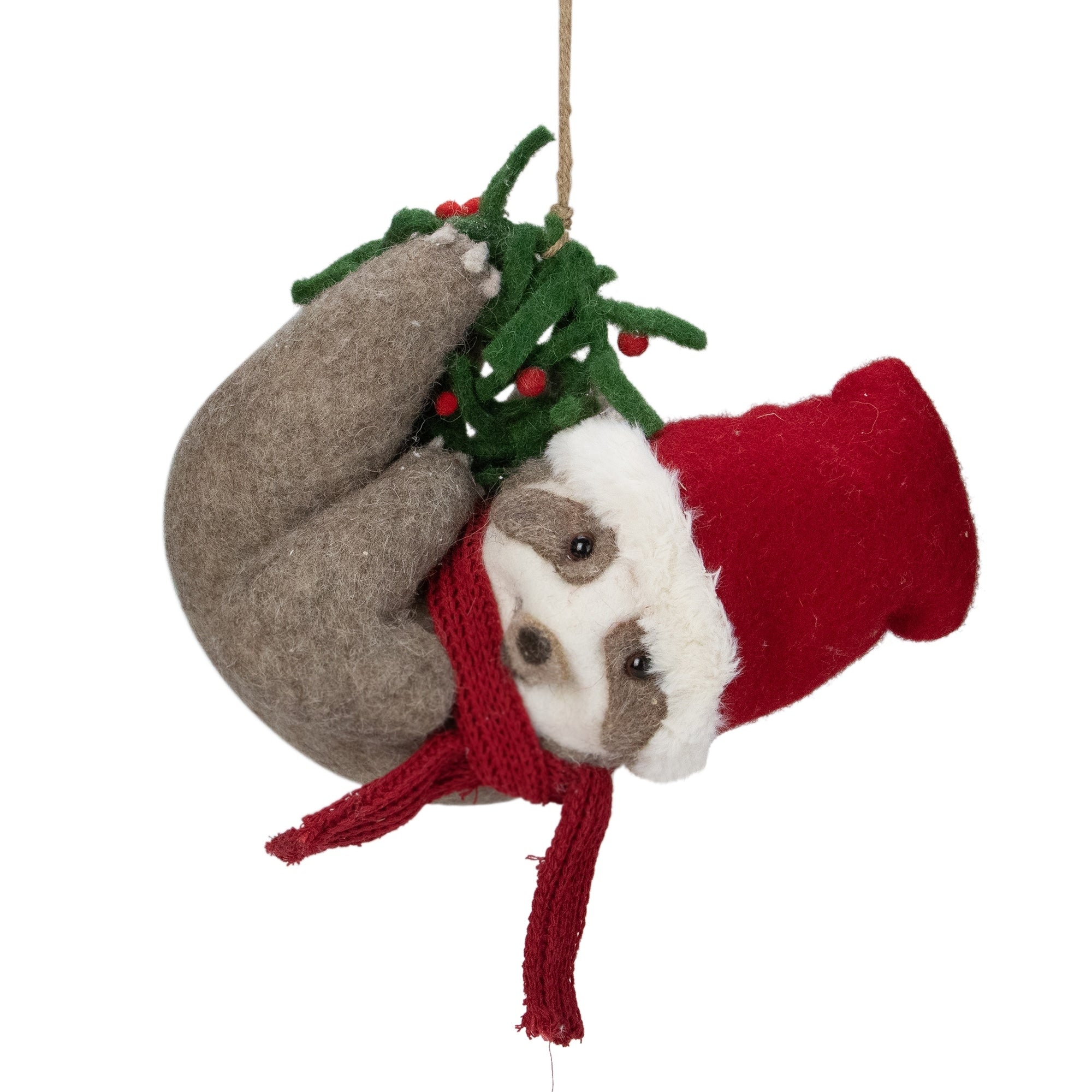 18 Christmas Hanging Sloth Decoration