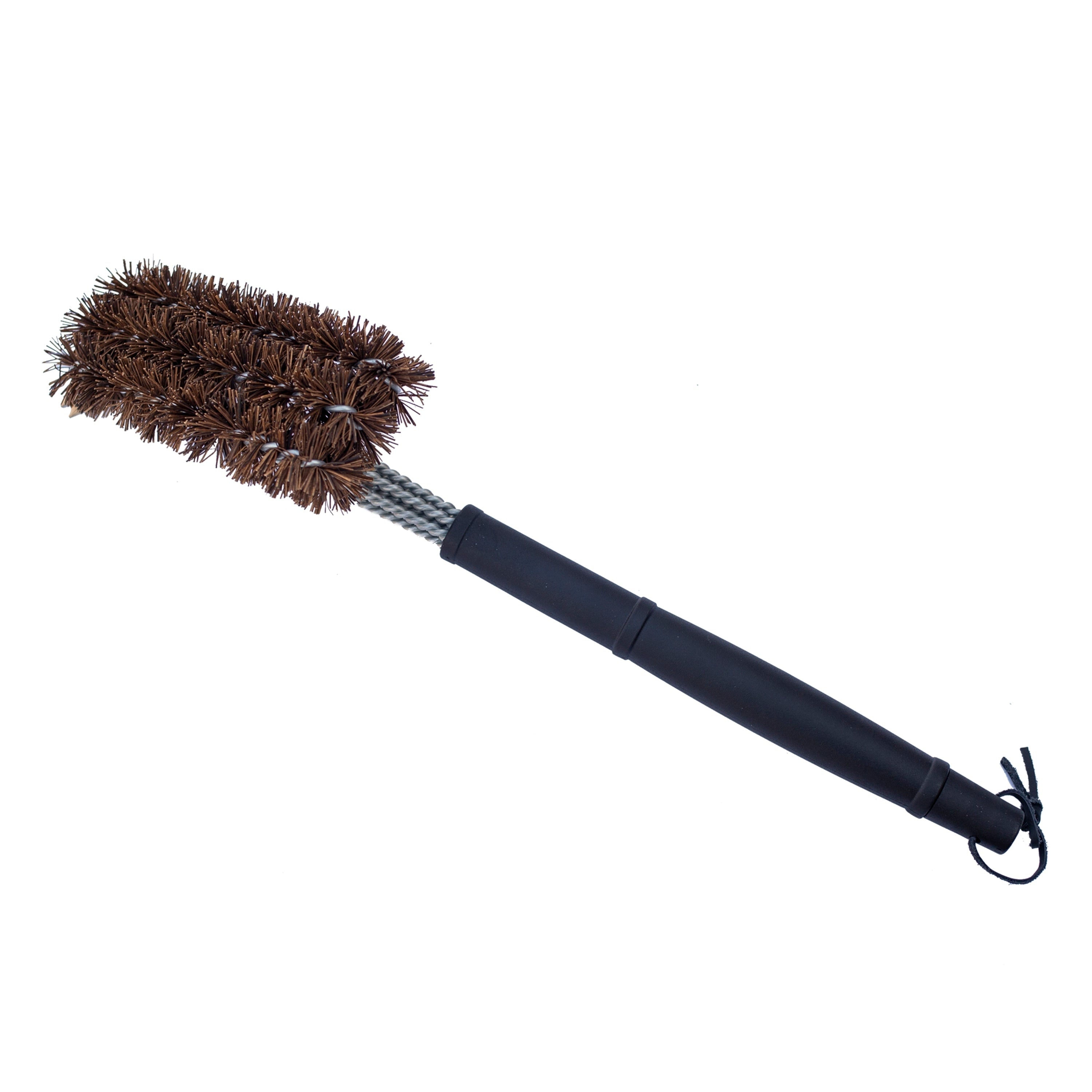 18 Grill Brush W Palmyra Bristles And Stainless Steel Scraper