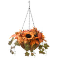 18 Harvest Sunflowers Basket 18