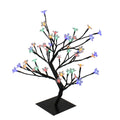 18 Led Lighted Japanese Sakura Blossom Flower Artificial Tree Multi Color N A