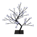 18 Pure White Led Lighted Japanese Sakura Blossom Flower Artificial Tree N A