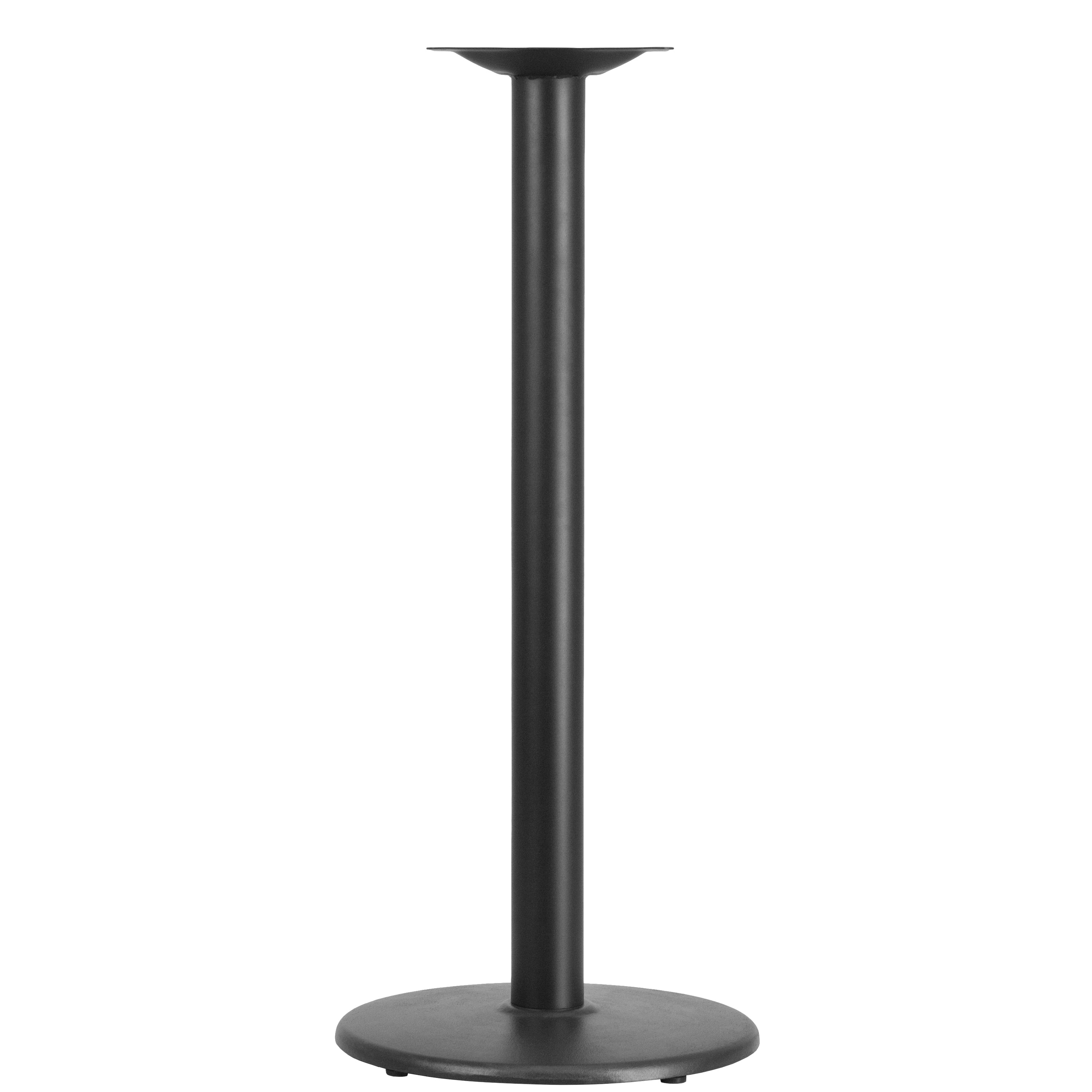 18 Round Restaurant Table Base With 3 Dia. Bar Height Column