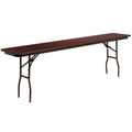 Flash Furniture 96 Inch Rectangular High Pressure Laminate Folding Training Table