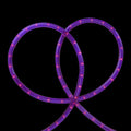 18 Purple Incandescent Outdoor Christmas Rope Lights