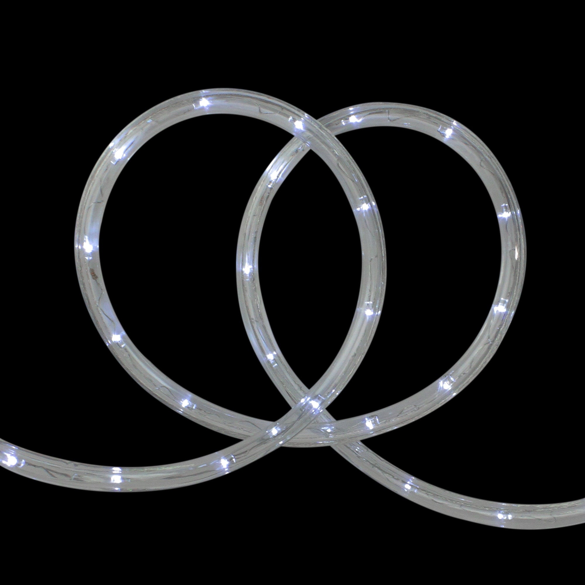 18 Pure White Led Outdoor Christmas Rope Lights