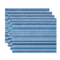 Raya De Agua Stripe Print Place Mat Set Of 4
