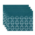 Watermark Geometric Print Place Mat Set Of 4