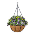 19 In Uv Resistant Dandelion And Rosemary Hanging Basket
