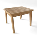 19 In. W Brown Black White Red Yellow Finish Triangle Shape Wood Frame End Table 8 X 11