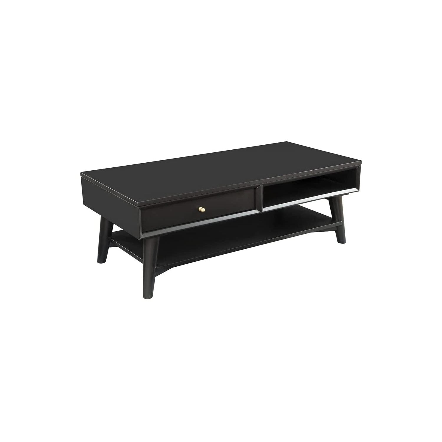 19 In. W Grey Finish Round Shape Aluminum Frame End Table 8 X 11