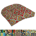 Blazing Needles 19 Inch U Shaped Tufted Outdoor Chair Cushion