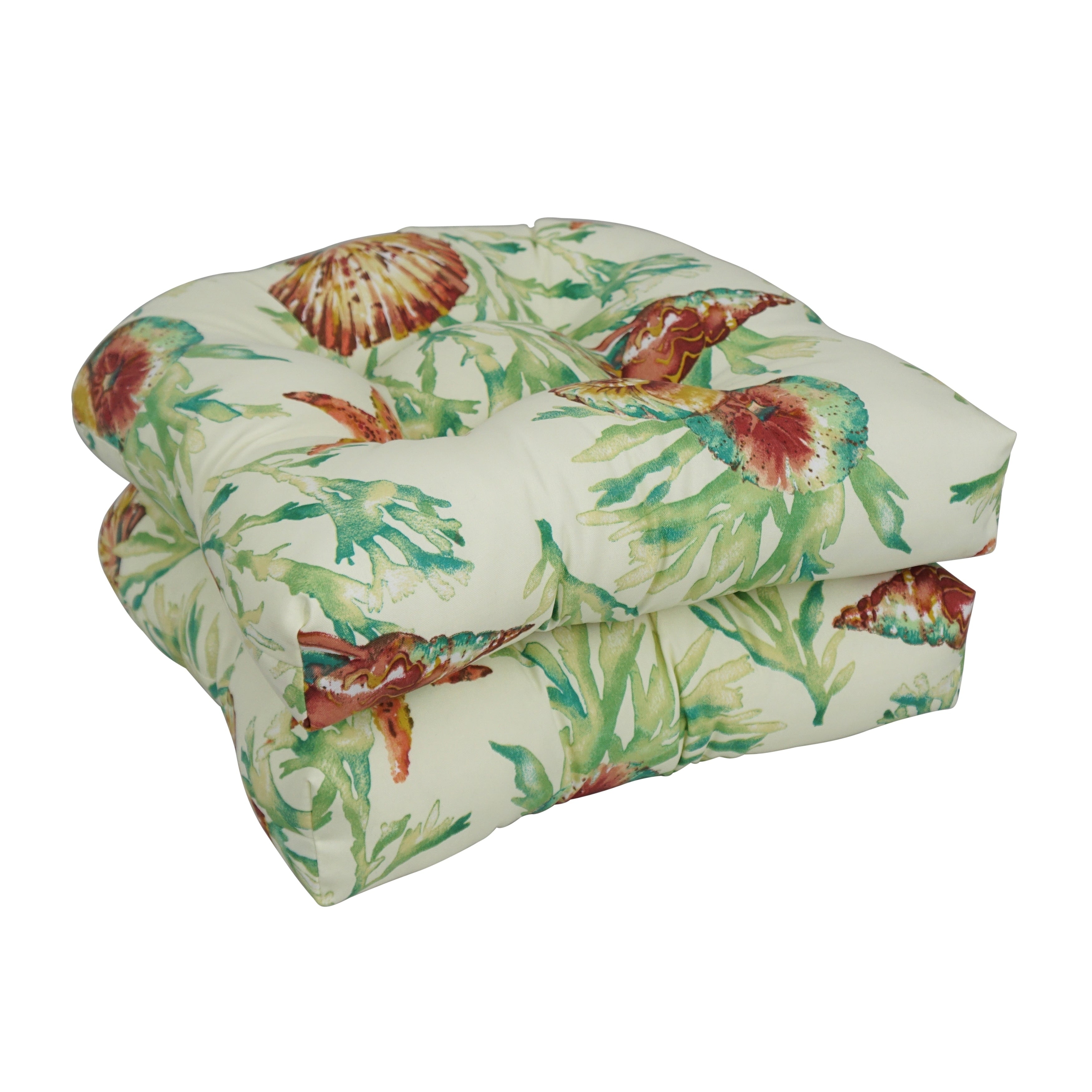 19 Inch U Shaped Dining Chair Cushions Set Of 2