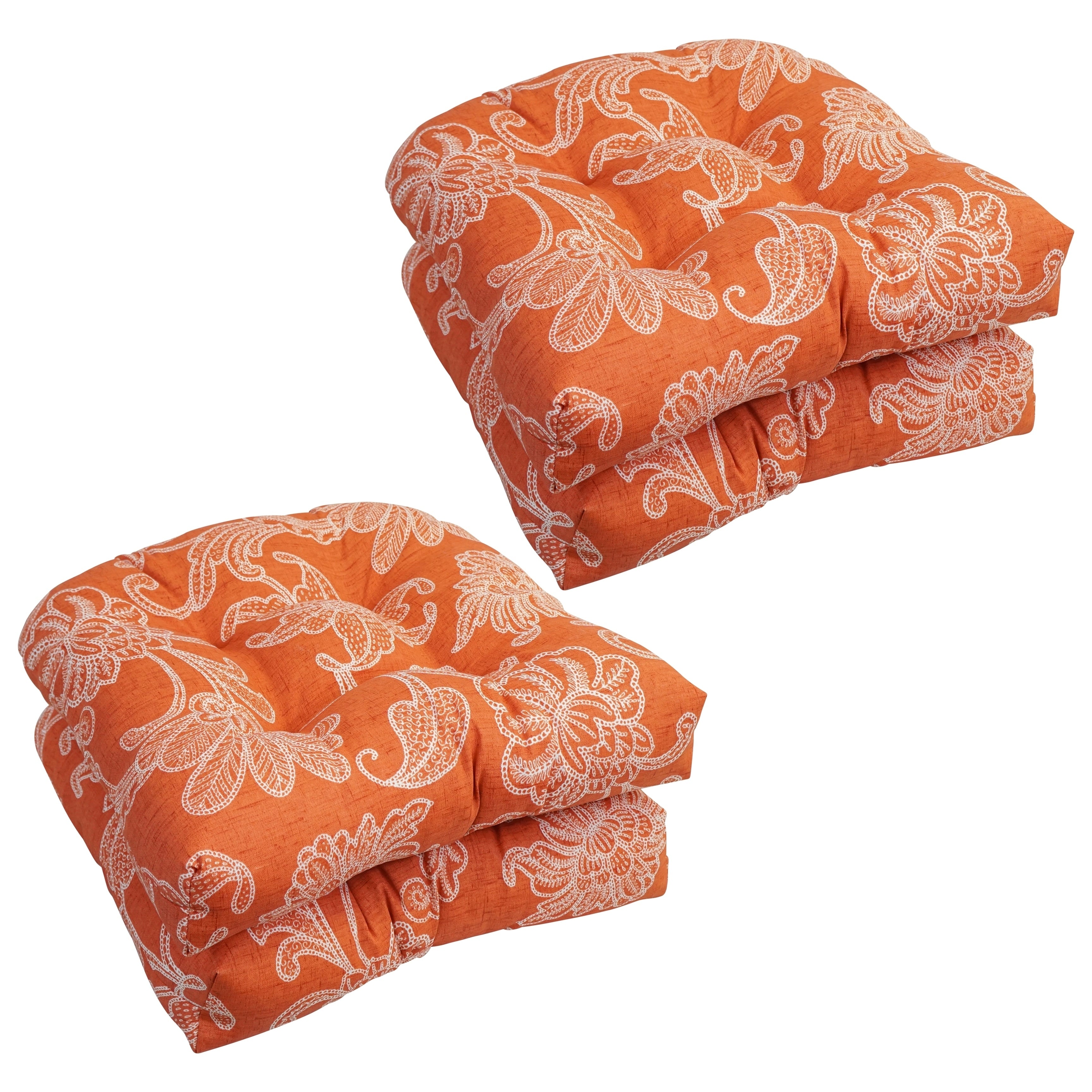 19 Inch U Shaped Dining Chair Cushions Set Of 4