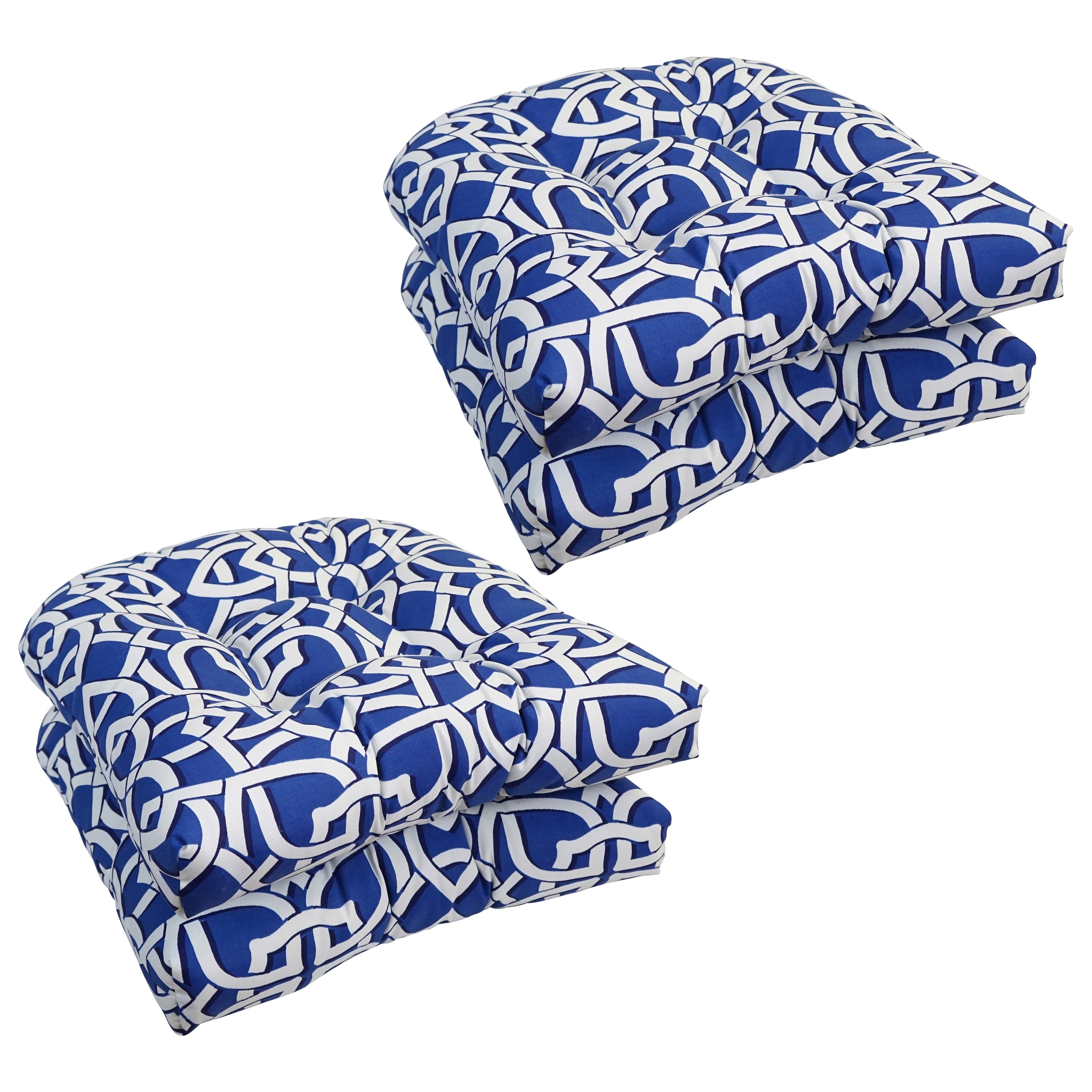 19 Inch U Shaped Dining Chair Cushions Set Of 4