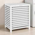19.75 X 14.25 X 23.5 Inches Bamboo Laundry Hamper With Lid Removable Liner Bag Dirty Clothes Basket