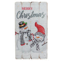 19 Lighted Snowmen Merry Christmas Wall Decor