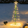 Merrylites Solar Metal Multi Color Led Christmas Decoration